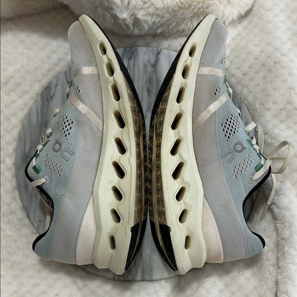 ON 10 W CLOUDSURFER
Mineral/ Aloe Running Shoes 3WD10442078 Cloudtec Helion - Picture 8 of 15